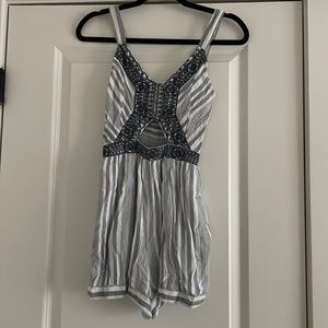 Patterned Romper + POCKETS
